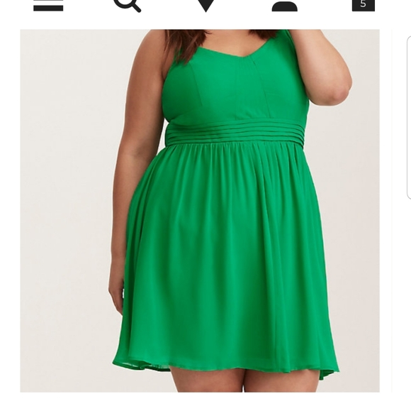 torrid Dresses & Skirts - Torrid chiffon dress